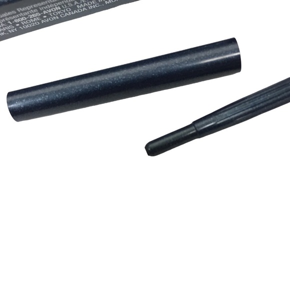 AVON Color Feeling Fine Ultra Thin Eye Liner Shade Onyx Jewel Black - Picture 2 of 12